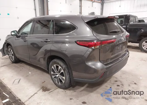 2021 Toyota Highlander Xle из США, поврежденный, VIN 5TDGZRBH1MS086868